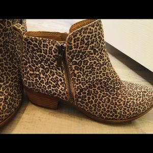 Cheetah Lucky Brand Boots